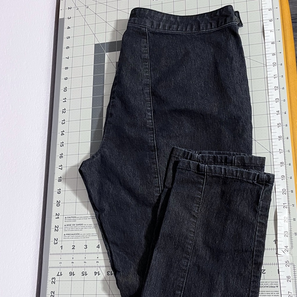 Ana side zip jeans